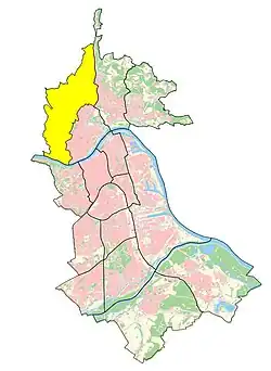 Statistische Bezirke des Linzer Stadtteils Pöstlingberg