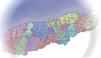 Verwaltungsgliederung von Liquiçá