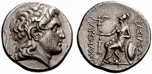 Silbertetradrachme des Lysimachos