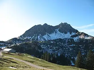 Litnisschrofen von Nordosten