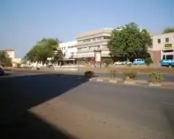 Hauptstraße in Livingstone