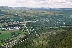 Blick auf Ljungaverk