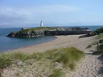 Der Strand von Newborough und Llanddwyn Island