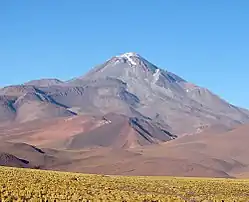 Der Vulkan Llullaillaco