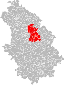 Lage des Gemeindeverbandes