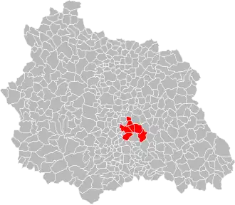 Lage des Gemeindeverbandes