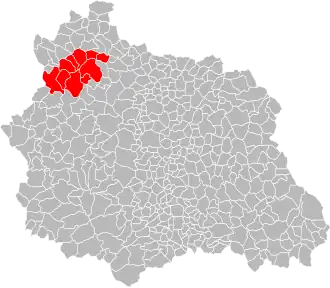 Lage des Gemeindeverbandes