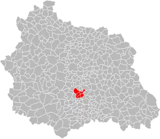 Lage des Gemeindeverbandes