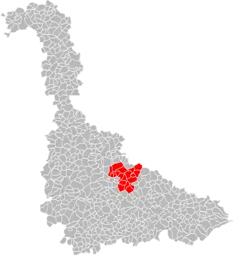 Lage des Gemeindeverbandes