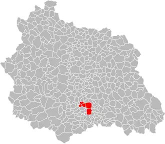 Lage des Gemeindeverbandes