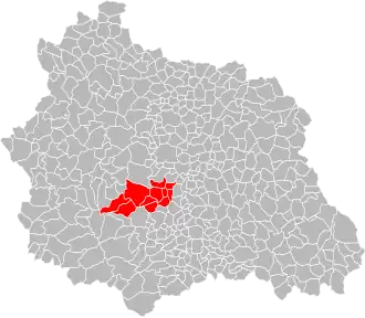 Lage des Gemeindeverbandes