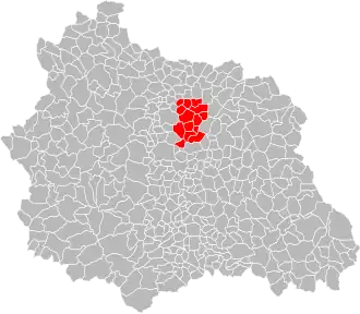 Lage des Gemeindeverbandes