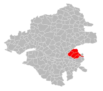 Lage der CC Loire Divatte