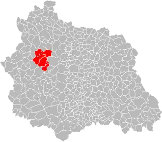 Lage des Gemeindeverbandes