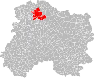 Lage des Gemeindeverbandes