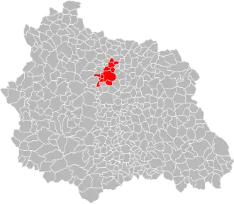 Lage des Gemeindeverbandes