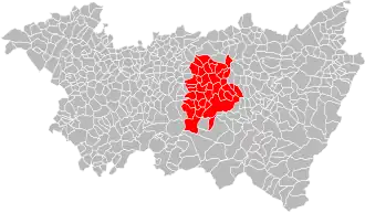 Lage des Gemeindeverbandes