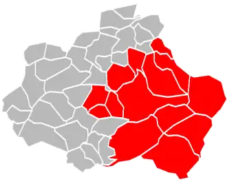 Lage des Gemeindeverbandes