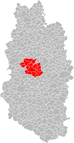 Lage des Gemeindeverbandes