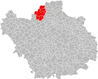 Lage des Gemeindeverbandes