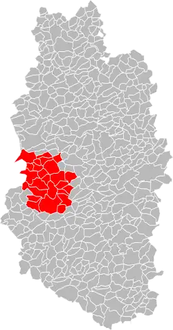 Lage des Gemeindeverbandes