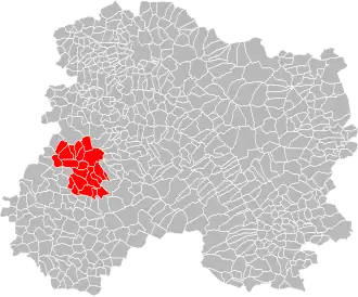 Lage des Gemeindeverbandes