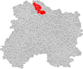 Lage des Gemeindeverbandes