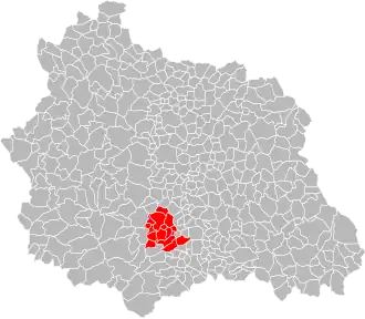 Lage des Gemeindeverbandes