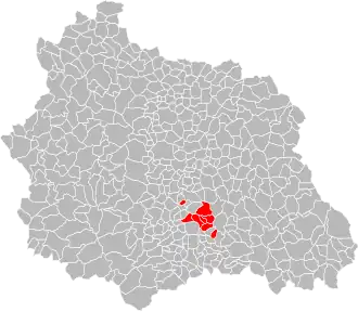 Lage des Gemeindeverbandes