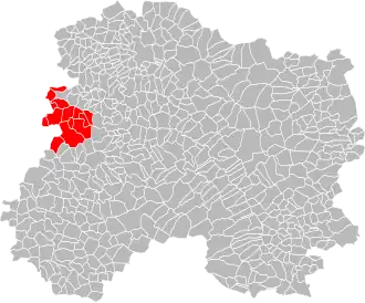 Lage des Gemeindeverbandes