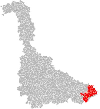 Lage des Gemeindeverbandes