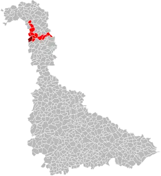 Lage des Gemeindeverbandes