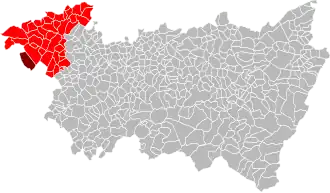 Lage des Gemeindeverbandes