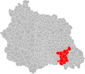 Lage des Gemeindeverbandes