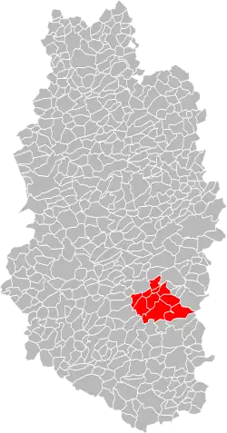 Lage des Gemeindeverbandes