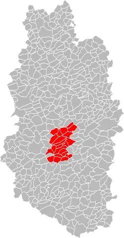 Lage des Gemeindeverbandes