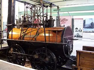 Locomotion No. 1 im Darlington Railway Centre und Museum