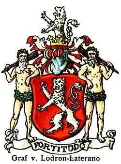 Wappen der Grafen von Lodron-Laterano
