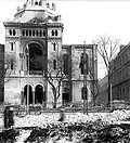 Ruine nach Brandstiftung 1939
