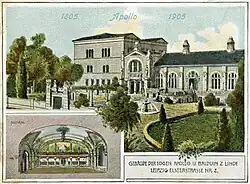 Logengebäude in der Elsterstraße&nbsp;2 (1905)