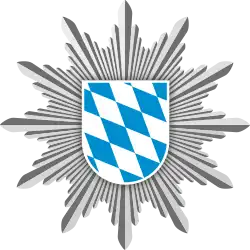 Aktueller Polizeistern der Bayerischen Polizei