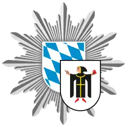 Aktueller Polizeistern des Polizeipräsidiums München
