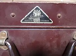 Vulkanfiber Koffer von Lohmann