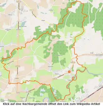 Loisy mit seinen Nachbarorten