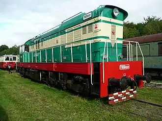 T 669.0001 im Eisenbahnmuseum Lužná u Rakovníka