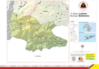 Verwaltungsgliederung von Lolotoe