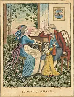Lolotte und Werther 1810