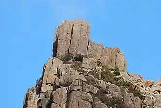 Felsformation am Ben Lomond