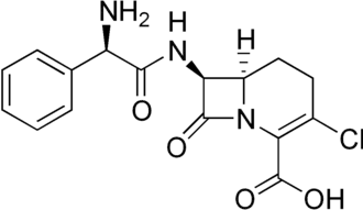 Strukturformel von Loracarbef
