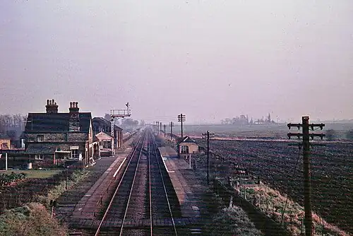 Lord´s Bridge Bahnstation 1967
